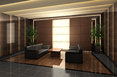 建築CG内観パース